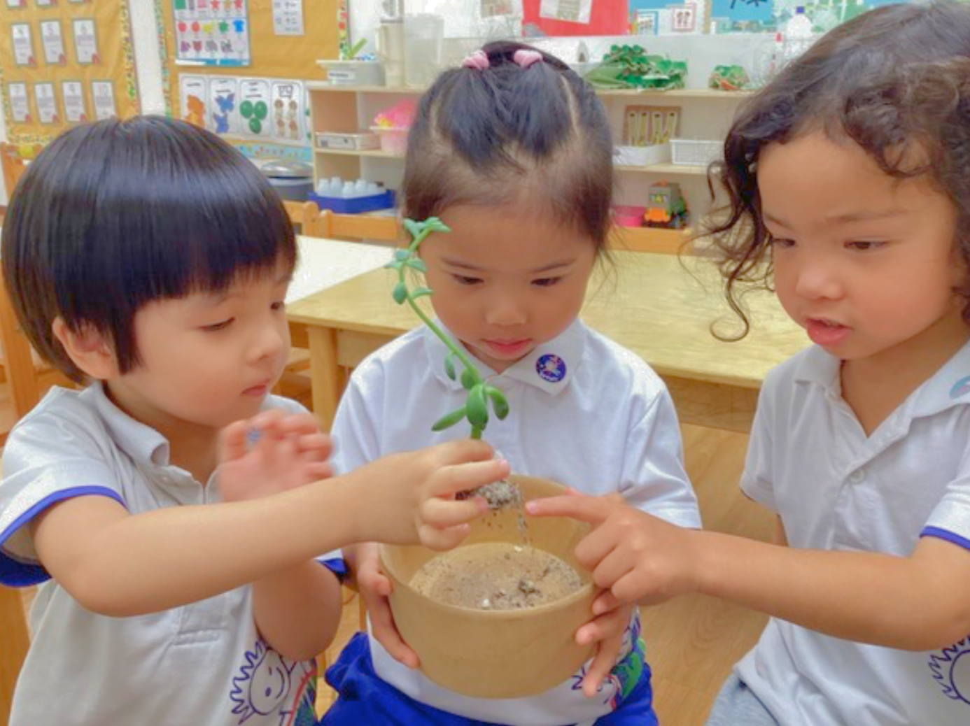 Nursery 1 children at UWP